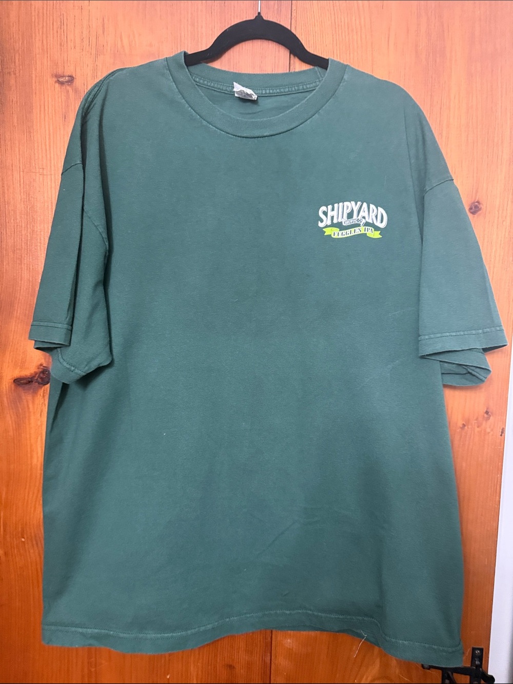 Shipyard Green Logo Tee